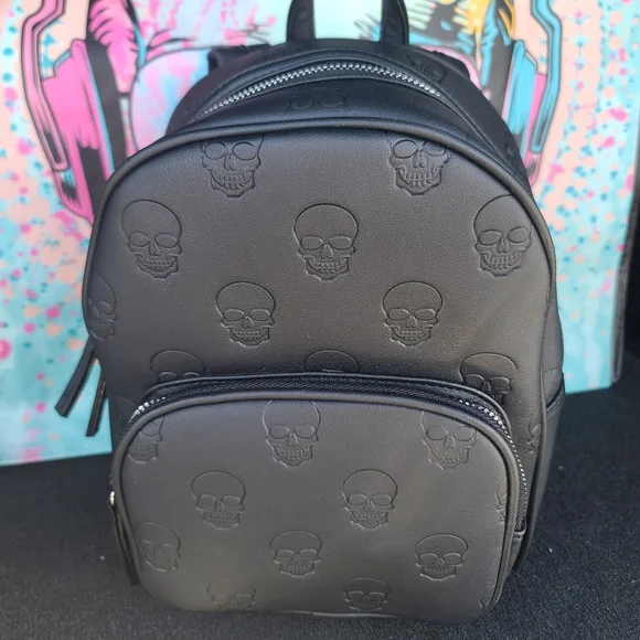 MAD Engine | Bags | Skull Backpack Purse By Mad Engine Nwot  display picture 1